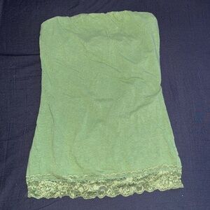 Green tube top